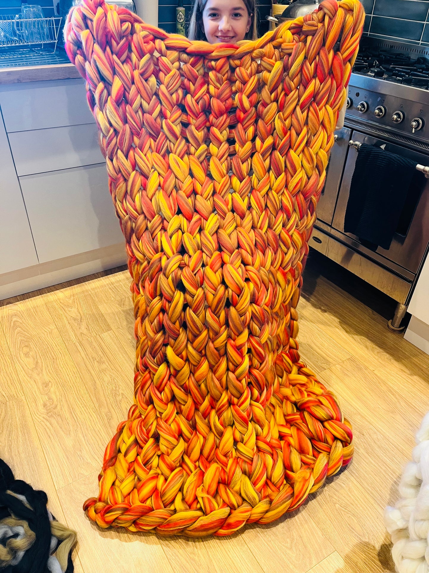 Do It Yourself Large Throw Kit