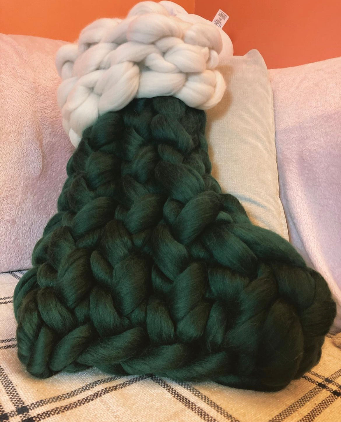 Chunky Knit Christmas Stocking