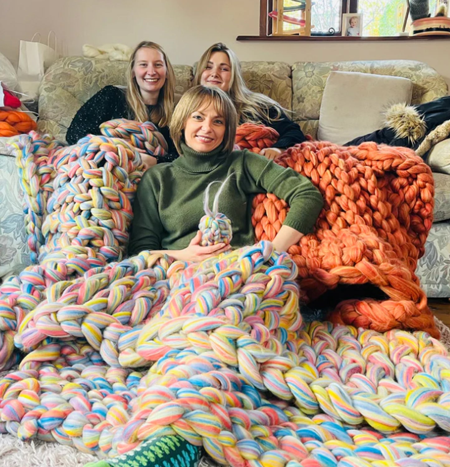 Do It Yourself Large Throw Kit