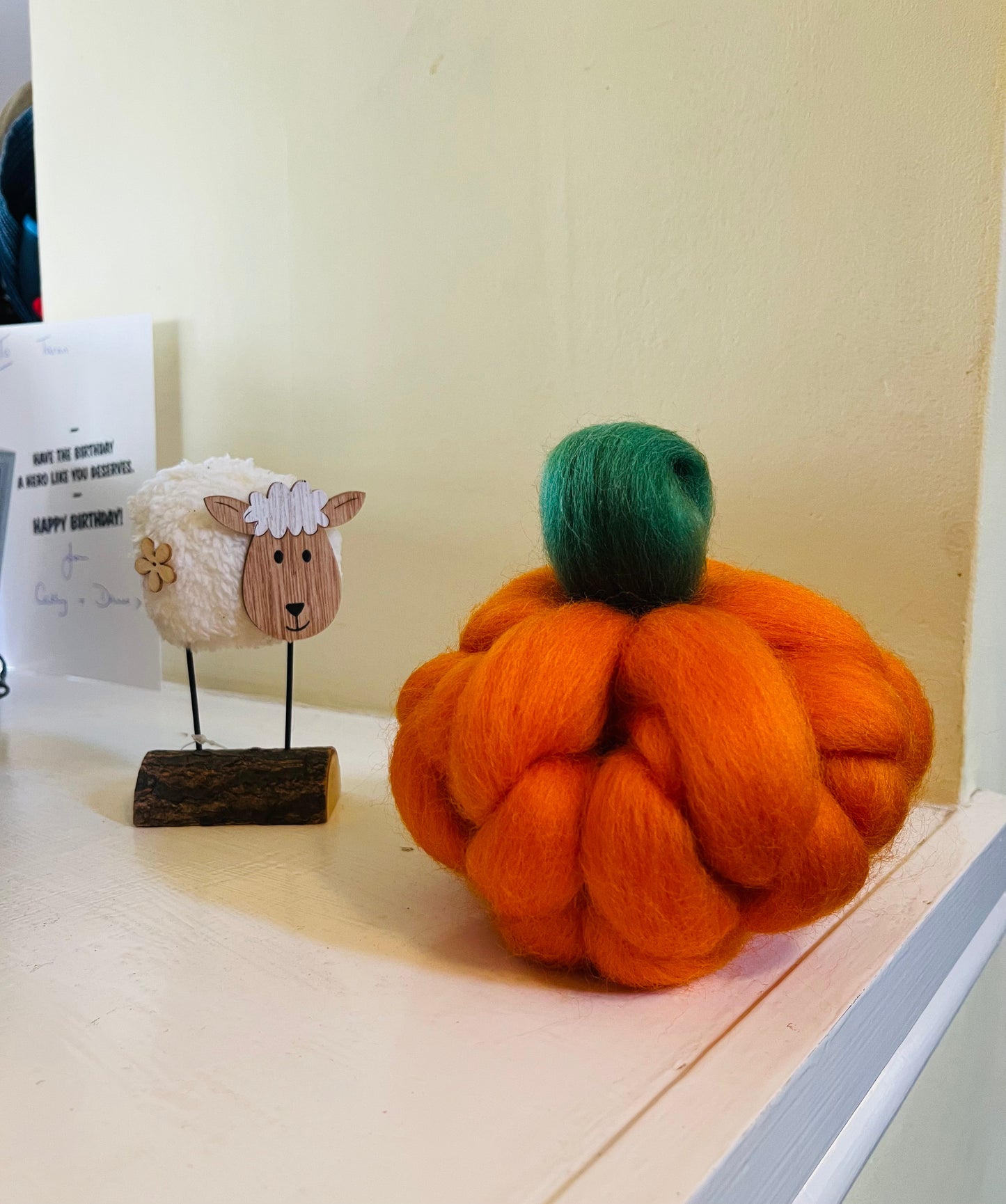 Small Chunky Knit Pumpkin 🎃