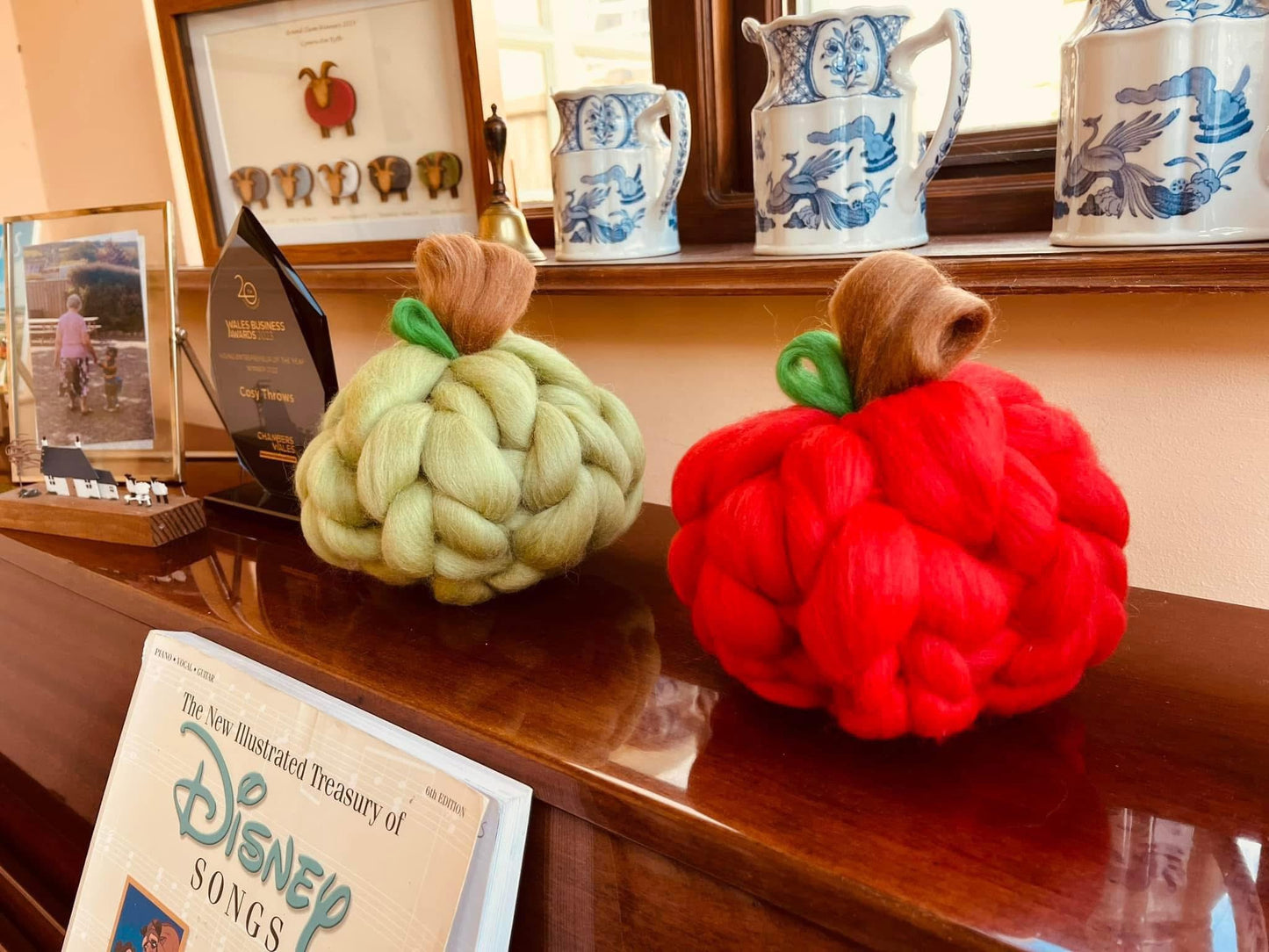 🍎 chunky knit apple 🍏