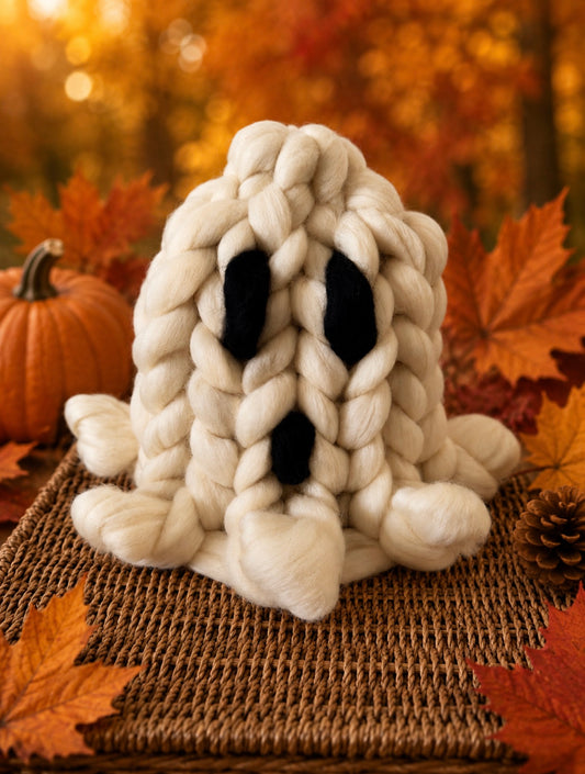 👻 Chunky knit ghost 👻
