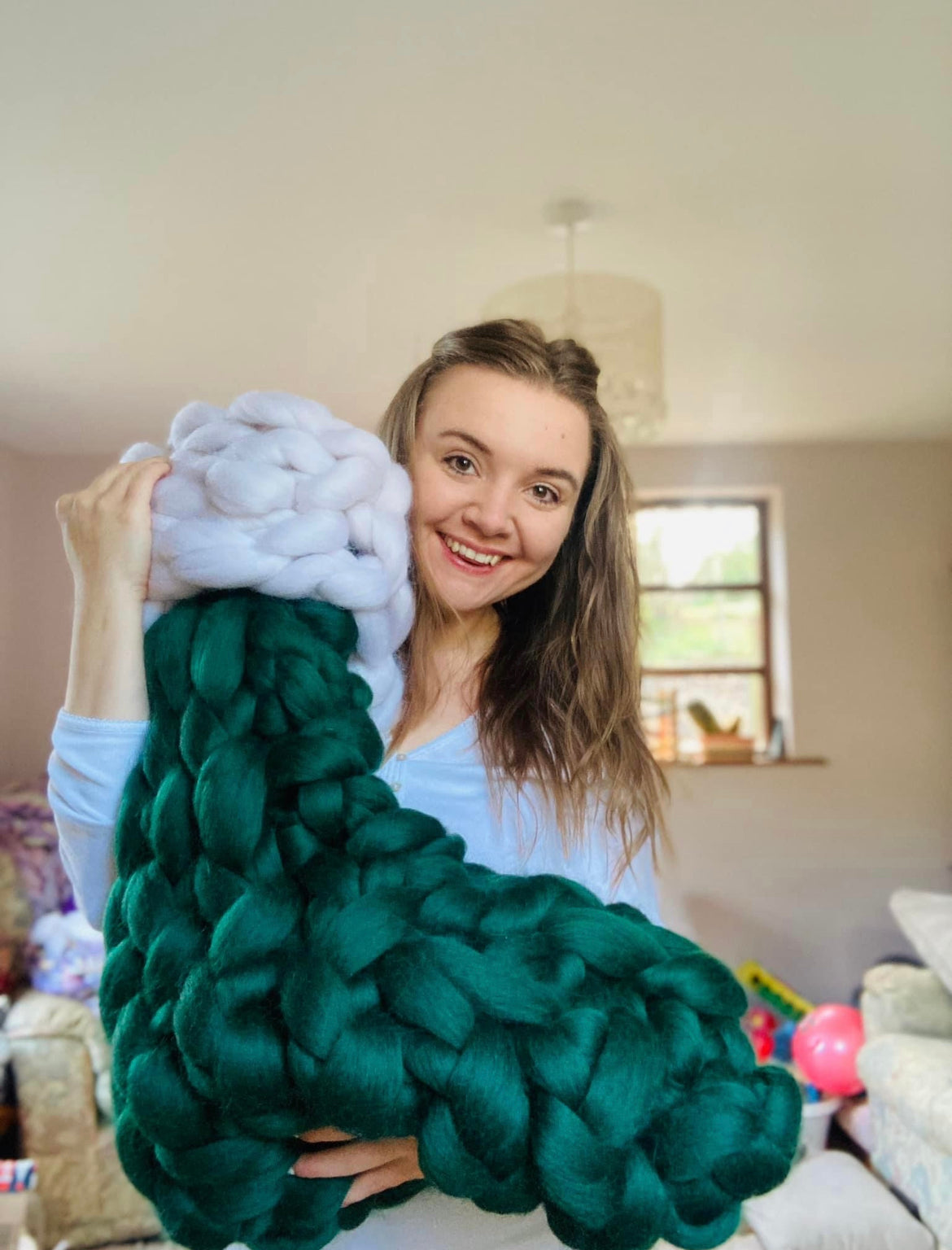 Chunky Knit Christmas Stocking