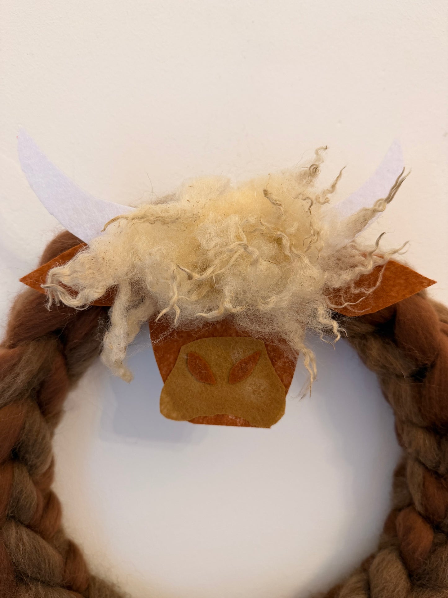 🐮 Highland Cow Wreath 🐮