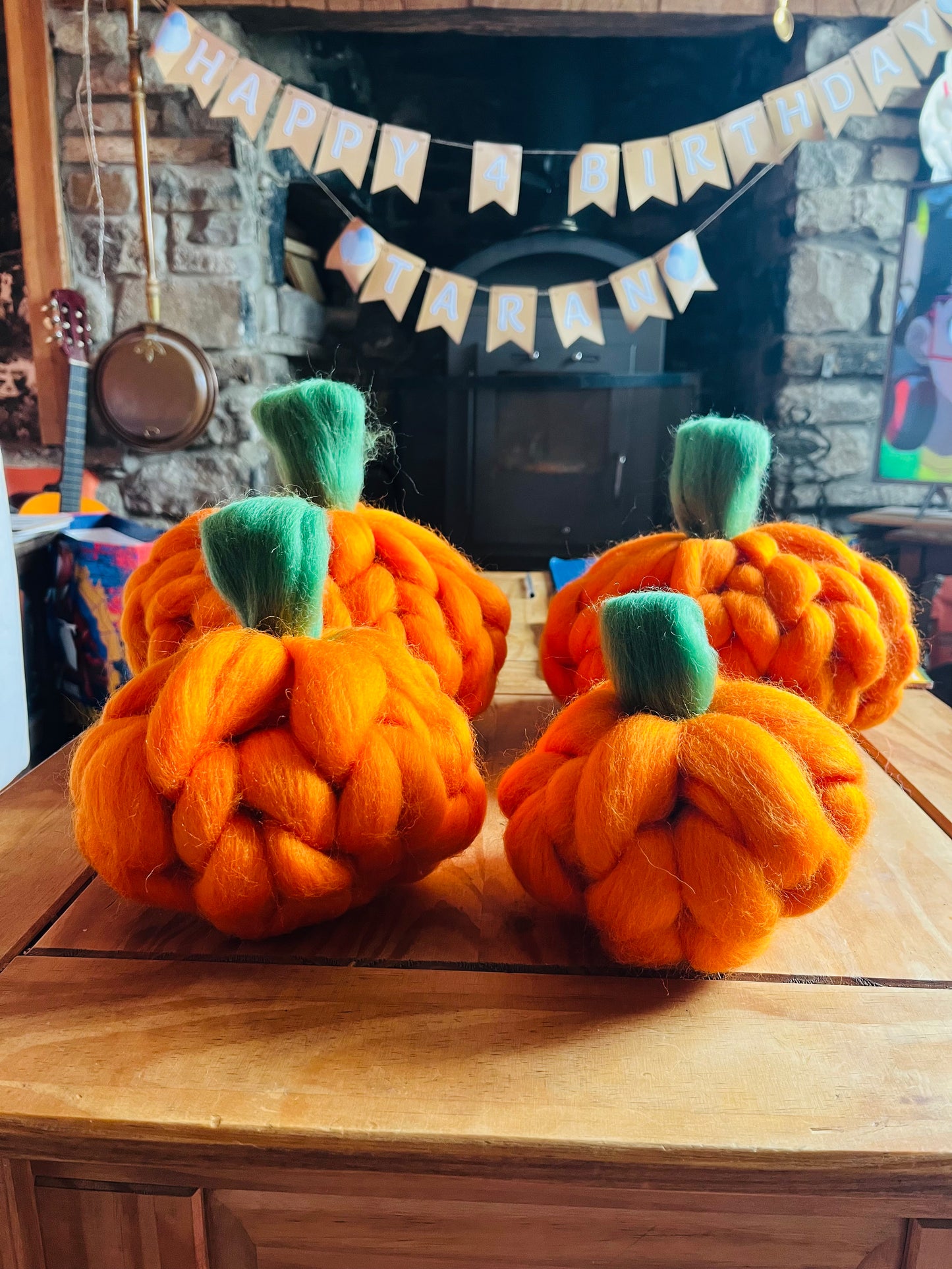 Small Chunky Knit Pumpkin 🎃