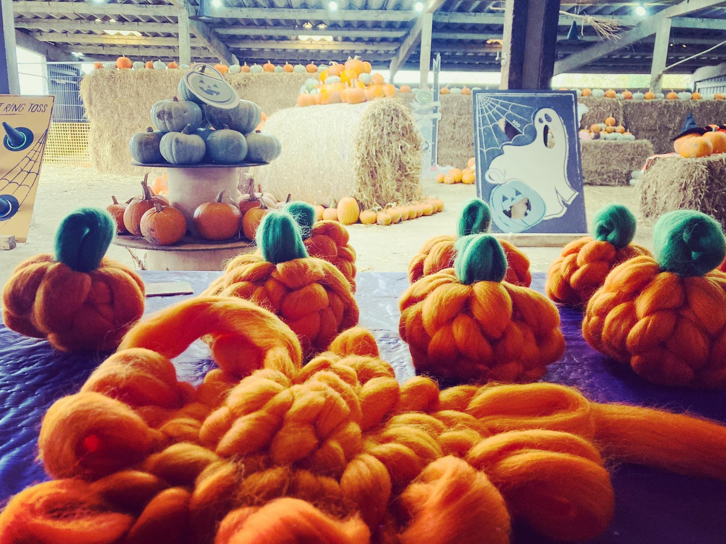 Small Chunky Knit Pumpkin 🎃